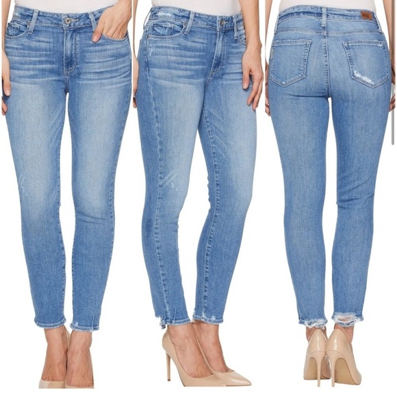 PAIGE Hoxton Crop Jeans - size 28 - B6 - Picture 1 of 7